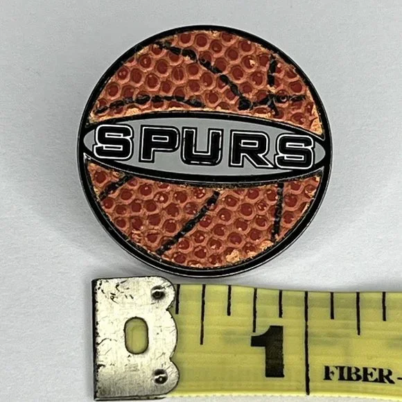 San Antonio Spurs NBA Basketball Hat Lapel Pin 2004 - Picture 5 of 6